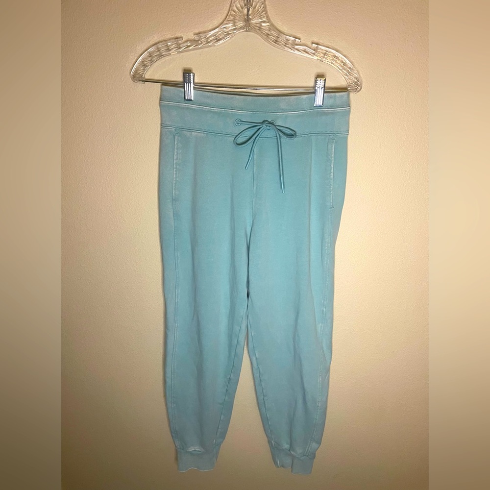 Joy Lab Turquoise Jogger Sweatpants with drawstring